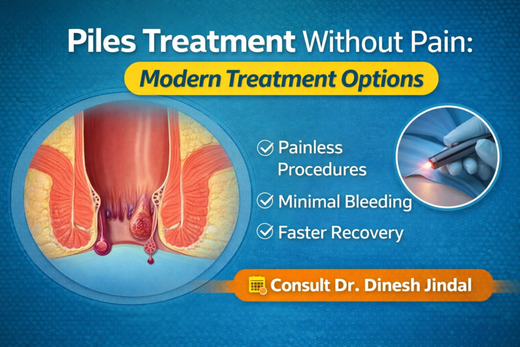 Piles Treatment Without Pain: Modern Treatment Options