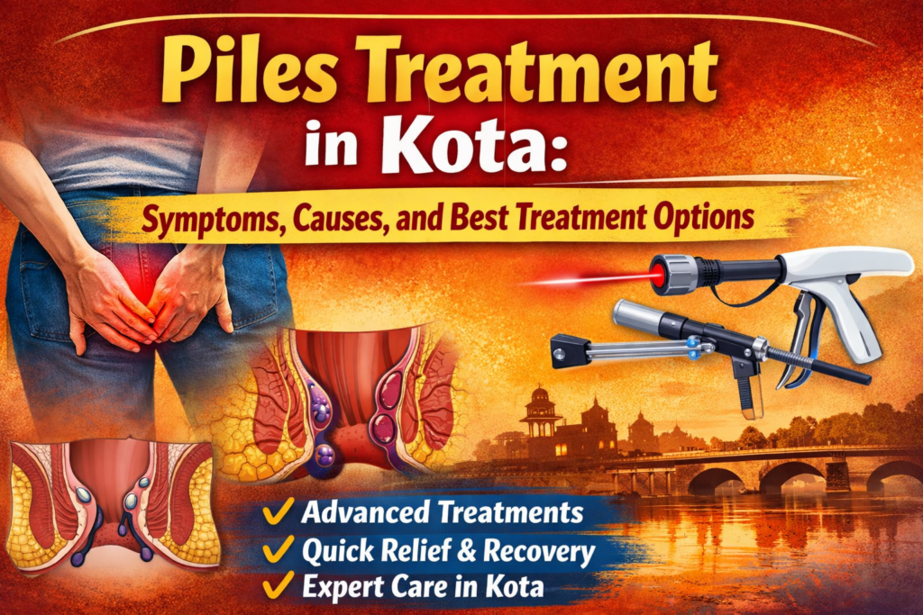 Piles Treatment in Kota: Symptoms, Causes, and Best Treatment Options