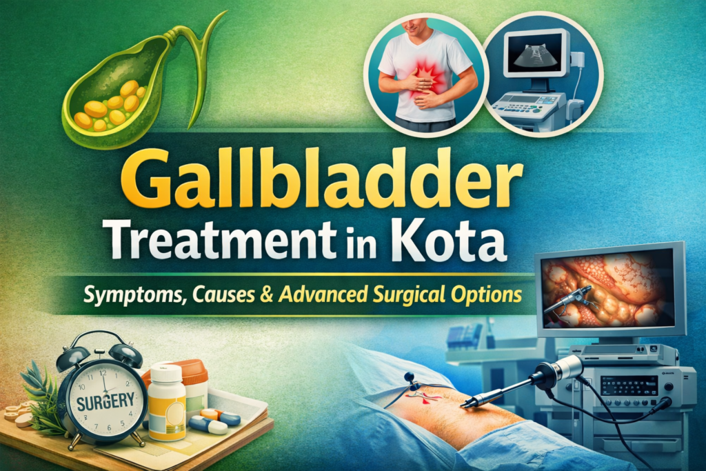 Gallbladder Treatment in Kota: Symptoms, Causes & Advanced Surgical Options